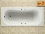 Ванна стальная Roca Princess-N 160x75 см, ручки хром Ванна стальная Roca Princess-N 160x75 см, ручки хром